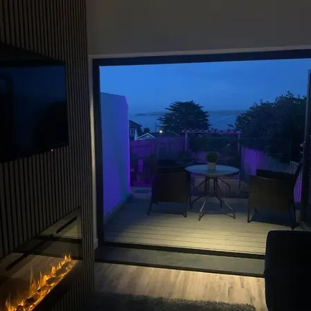 Carbis Daze Ocean Views Studio, Superking Bed St Ives Carbis Bay Extérieur photo